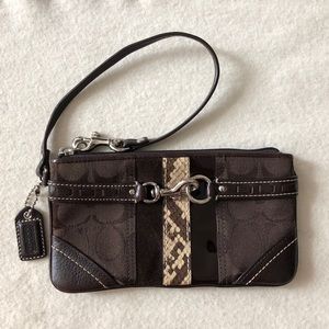 Coach wristlet
